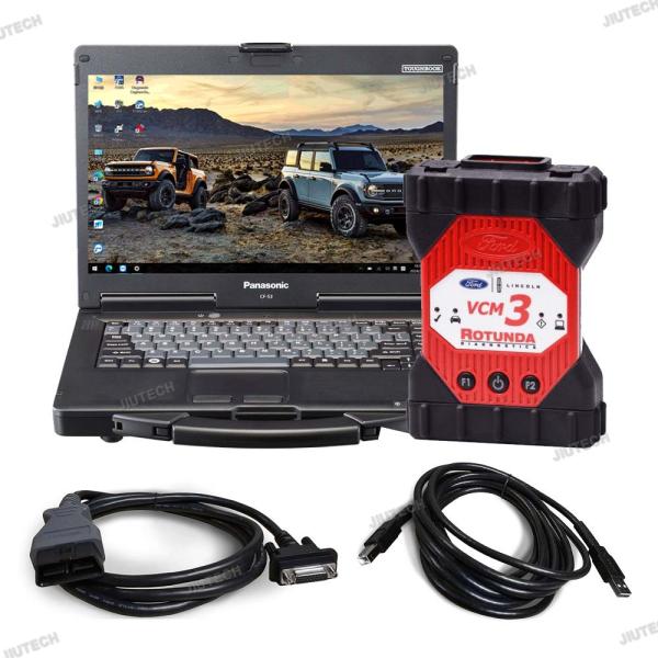 Quality CF53 Laptop With Ford VCM3 Full Chip Multi-language VCM 2 PRO IDS Mazd And For Fo-rd UCDS OBD2 Diagnostic Tool for sale