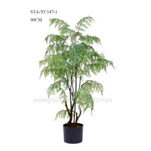 Premium Artificial Fern Tree , Artificial Maidenhair Fern Handcrafted Asethetic