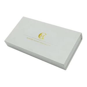 Wholesale Custom Luxury Rigid Fancy Gold Foil Stamping Logo Square Rectangle Candy Chocolate Packaging Box With Insert from china suppliers