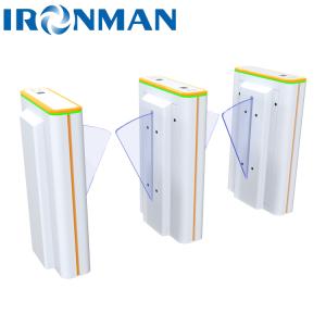 IM.XY.08 Flap Barrier Gate Fast Retractable Wings Secure Flow Management For