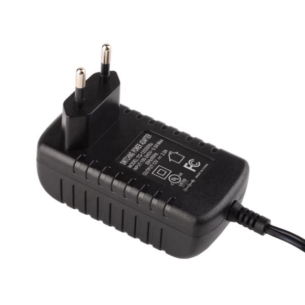 12.6v 2a 2000mA plug-in wall model ac to dc switching power supply power adapter