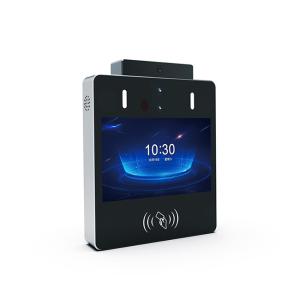 Multitouch Face Biometric Reader Attendance Machine With Temperature Detector