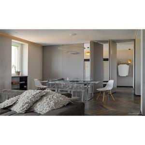 AE Conference Room Movable Partitions / Modern Glass Partition Wall OEM