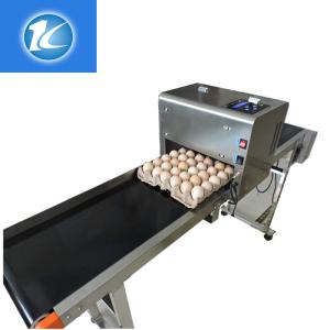 1 - 4 Printing Lines Egg Marking Equipment With Green / Red Food Grade Ink
