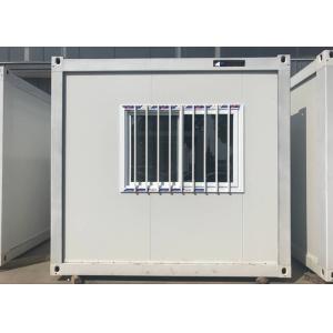 White Mobile Container Homes Environment Friendly Assembly 6000mm * 2438mm *