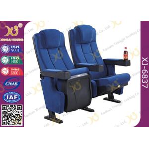 Red Foldable Auditorium Theater Seating Chairs Used Movie Cinema Seats Fixed