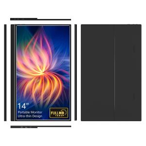 PC / Smartphone 1080p 14 Inch Portable Monitor With Stereo Speaker