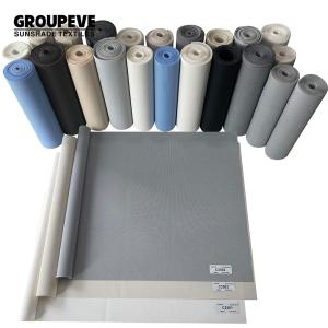 Anti UV Rays Polyester Sunscreen Fabric For Blinds
