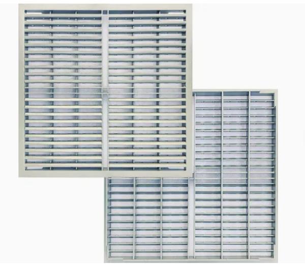 Heavy Duty Steel Bar Grating with 20mm to 60mm Bearing Bar Height and 2mm