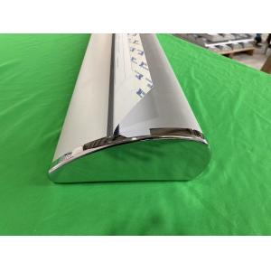 Wide base Aluminum Roll Up banner Stand 85x200cm for Printed Display Exhibition