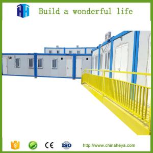 Durable steel structure prefabricated container portable camping house