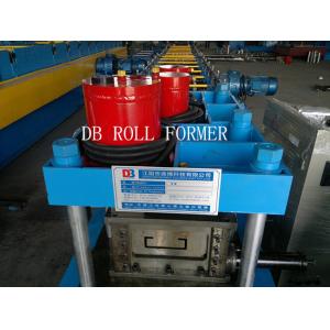 Cr12C Shape Double Layer Roll Forming Machine PLC Vector Inverter