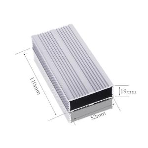 Silkscreen Printing Aluminum Extrusions For Audio Telecom Box / Customized Power
