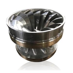 Water Energy Turbine Generator Runner With Customized Blade Length For