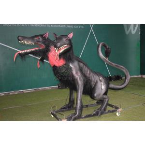 Snow Proof Realistic Animatronic Animals , Electric Life Size Monster With Fur