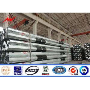 11.8m 2.5kn Load Electrical Power Pole 90% Welding Surface Treatment