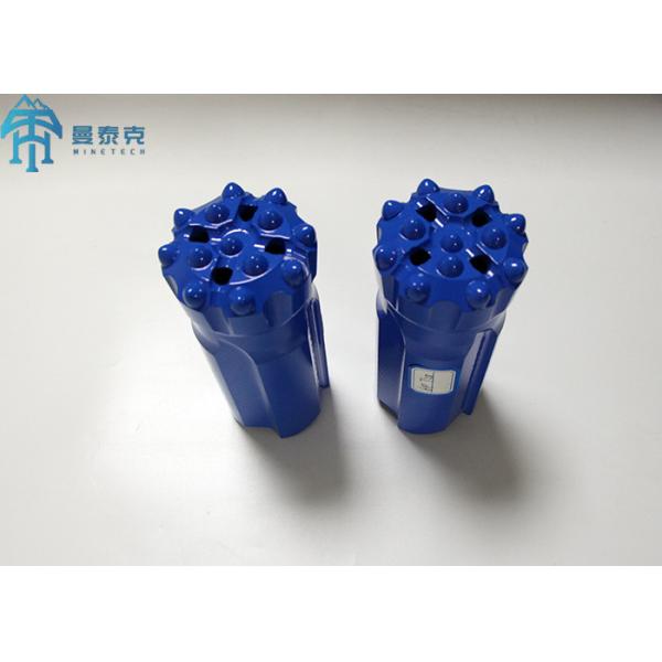 MTH Brand Thread Button Bit with High Strength Alloy Steel and Spherical Button