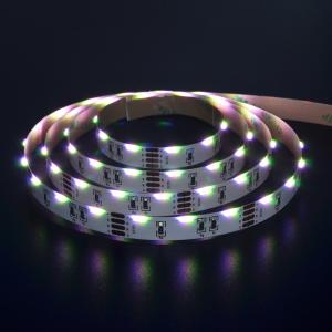 Single / RGB Color Led Self Adhesive Strip Lights SMD 020 High CRI90 24VDC Side