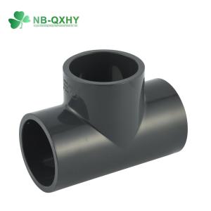 Glue Connection High Pressure Plastic Fitting Reducing Tee for QX Plumbing