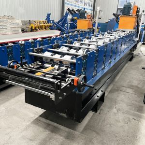 Hydraulic Pressing Ridge Cap Roll Forming Machine with High Grade 45# Steel and