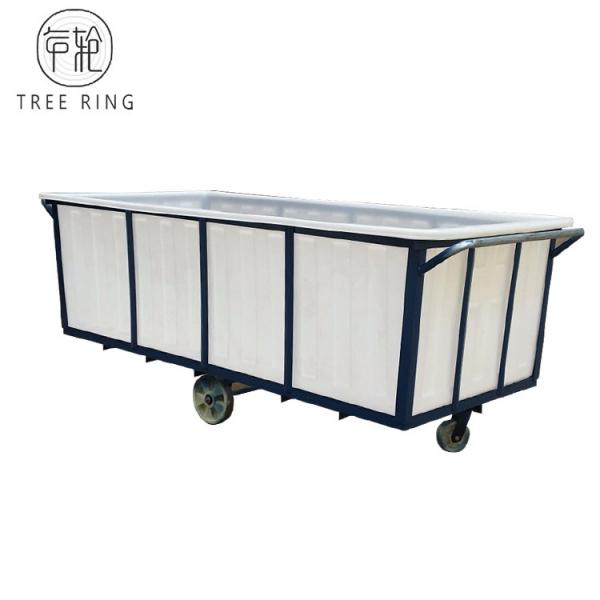 Quality Roto Molding Heavy Duty 2500L Poly Truck Box For Wet Fabric Industrial for sale