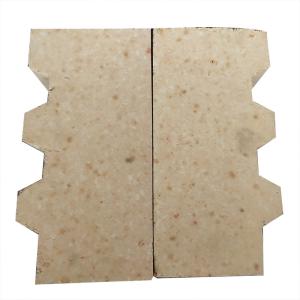 Yellow High Alumina Fire Bricks Lining Material For Upward Continuous Casting