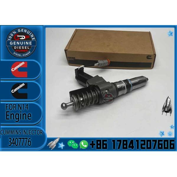 Auto Parts Common Rail Diesel Fuel Injector 3407776 3411385 3087558F For Cummins QSN14 N14