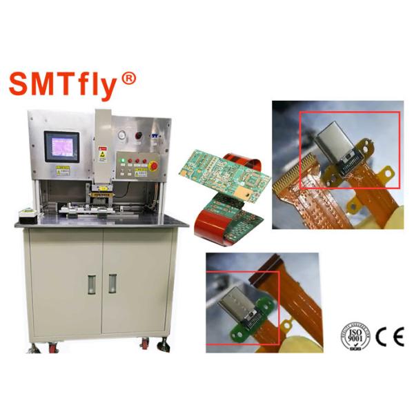 Quality FPC To PCB Hot Bar Soldering Machine With Double - Desk Working Mode for sale