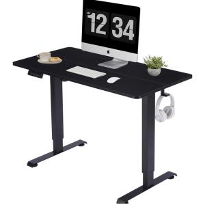 China Single Motor Height Adjustable Custom Mechanical Sit Standing Desk for Office and Home on sale