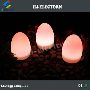 plastic egg lamp /illuminated table lamp /led lighted egg lamp