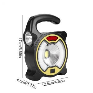 Outdoor Flashlights Luminaire LED 6LEDs Solar Power Collapsible Portable LED