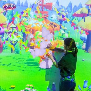 Drawing AR Interactive Games 1024*768 Projector Games Multi Channel Auto Focus