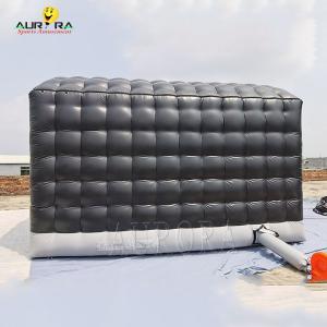 Black color Mobile Inflatable Nightclub Tent Blow Up Disco Tent CE EN14960