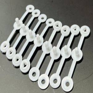 Black Clothing Label Tags Magnetic Locking Mechanism Designed for Secure Garment