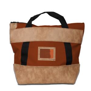 1000d Nylon With Leather Locking Courier Bank Bag - 22w X 18h X 7d - Made-To