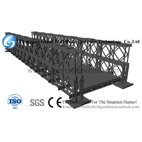 Quality CB321(CB100) DDR Bailey Bridge From China,prefabricated bridge,steel bridge,truss bridge for sale