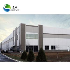 Steel Structure Warehouse With Sound Proof Metal Frame Building H Beams In Recyclable Design