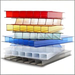 Customizable Plastic Clear Bronze Green Color Polycarbonate Sheet 2.1m*6m With