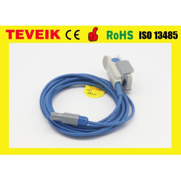 Quality Anke Adult Finger Clip Reusable Spo2 Sensor 10ft Redel 7pin SpO2 Probe for sale