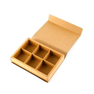 Eco Friendly Kraft Paper Drawer Cookie Box for Food Packaging Custom Order