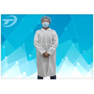 Microporous Medical Lab Coats Soft , Waterproof And Breathable Surgical Scrub