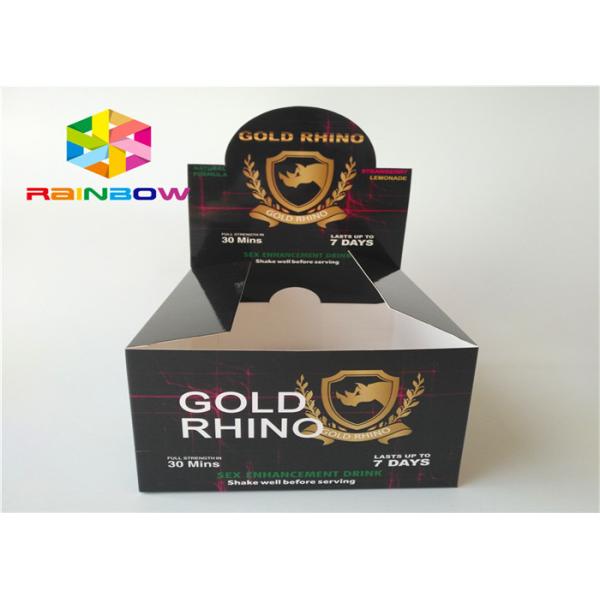 Eco Friendly Display Paper Box , Gift Wrap Box Counter Snack Energy Bar