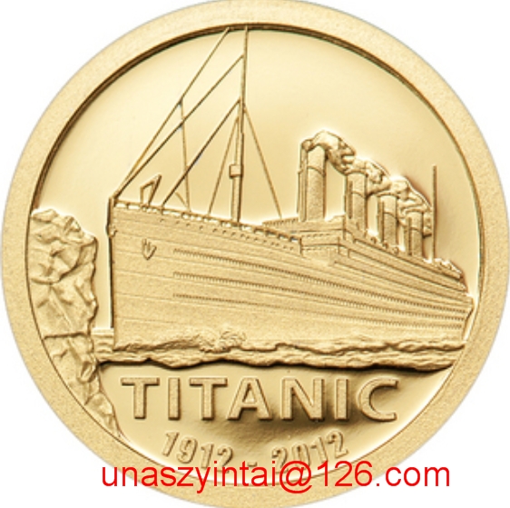 China Made Titanic Coin