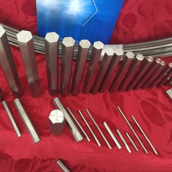 Hot Forging Bright Titanium Hexagon Bar Grade 2 / 5 ASTM B348