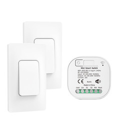 Wireless Tuya Smart Switch Set WiFi Remote Controller Timer