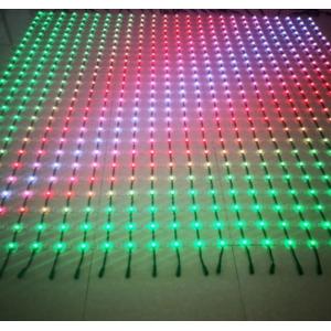 China Adjustable Brightness LED Grid Screen with DMX512 Control and Customizable SMD3535 LED Point Light on sale