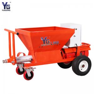 China Thick Fireproof Paint Dry Mix Mortar Cement Plastering Spray Machine 5.5kw 16L/Min Flow on sale