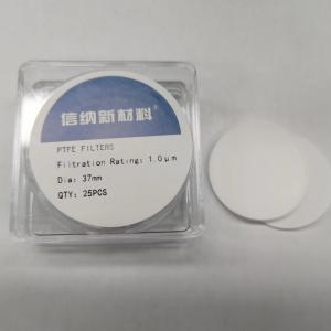 1.0um Hydrophilic PTFE Membrane Filter For Liquid Filtration In Laboratory Use