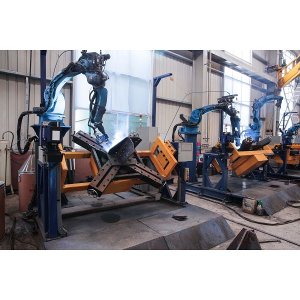 With Robotic Welding Arm Automatic Welding Robots With Automatic Seam Tracking