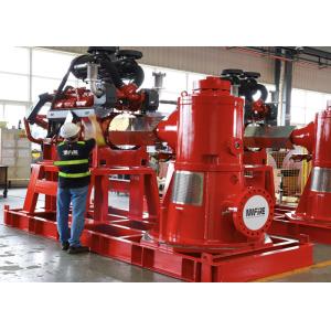 Wholesale EN12845 1000GPM Diesel Engine Driven Vertical Turbine Pump from china suppliers